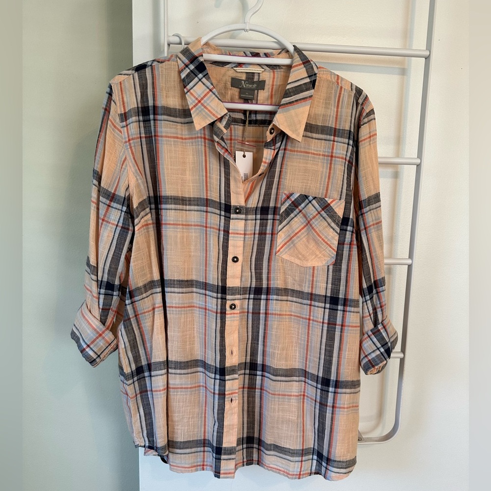Plaid Button Down